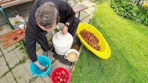 КУДА СТОЛЬКО?! Яблочный сок на зиму 3.08.19