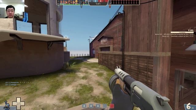 《TF2》Team Fortress 2 Pyro Gameplay # 210 免許更新してない。