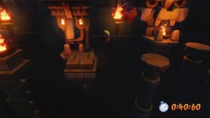 Crash Bandicoot 1 (N. Sane Trilogy) - 100% Walkthrough Part 54 [PS4] – Temple Ruins (Platinum Relic