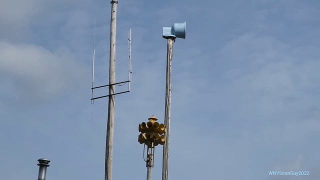 ACA P-10 siren test - full alert - Williamson, NY 5/3/22 смотреть онлайн