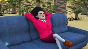 NickHulk vs Siren Head Tow Tani - Scary Teacher 3D Nick Love Triangle Tani Animation