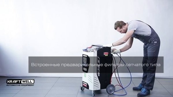 RR900Touch TopAuto Италия - Обзор станции для заправки автомобильных кондиционеров