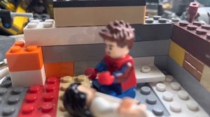 The Amazing Spider-Man 2 Gwen Stacy death scene Lego stop motion