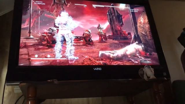 MKXL-scorpion (me) Vs Sub Zero (AI)-infected Sky Temple