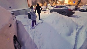 СНЕЖНЫЙ БУРАН в МОСКВЕ. ОБЛОМ Кругом 26.01.19