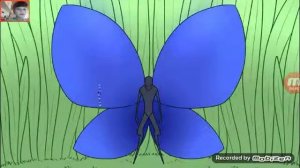 Паук и бабочка