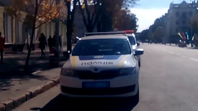 Кривой Рог Полиция патрульная проспект почтовый 30.09. смотреть онлайн