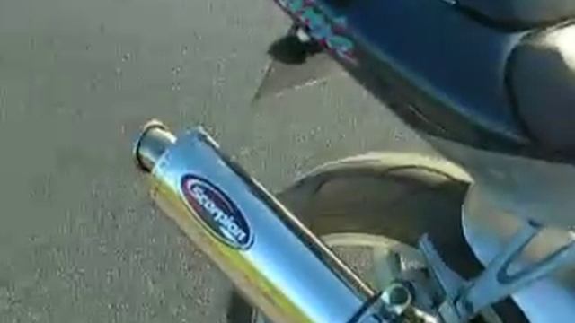 Kawasaki ZX6R - Scorpion Exhaust смотреть онлайн