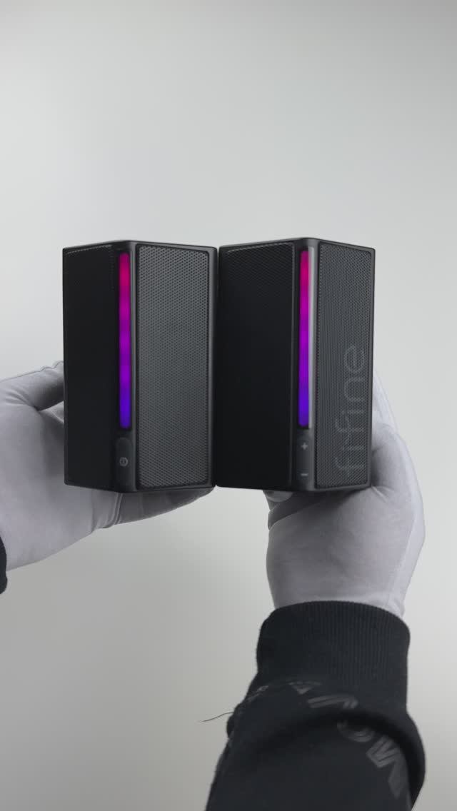 Fifine AmpliGame A20. Игровые RGB колонки