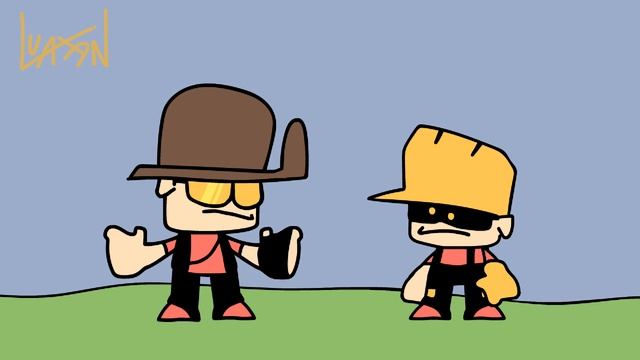 [TF2 ANIMATION] Mann VS Machine In A Nutshell