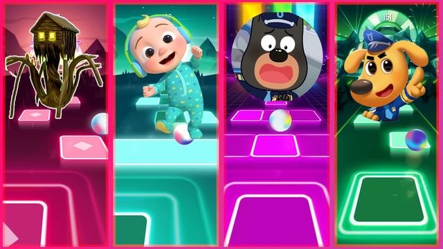Spider House Head vs Cocomelon vs Sheriff vs Bluey Who Is Best смотреть онлайн