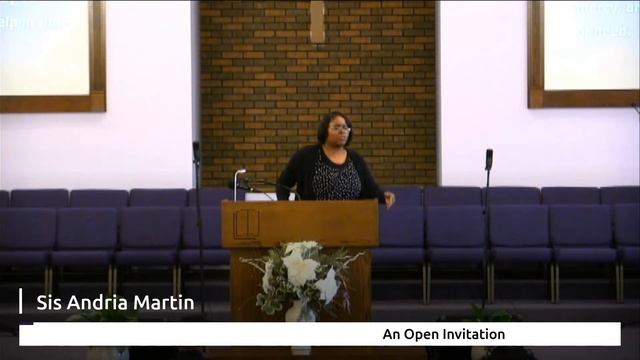 An Open Invitation ~ Sis Andria Martin смотреть онлайн
