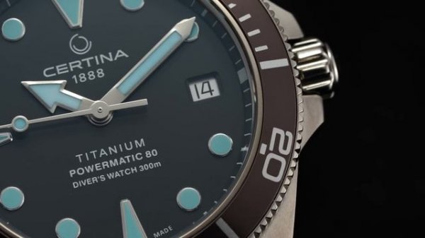 The Best Titanium Swiss Dive Watch For Around $1000 - Certina DS Action Diver Titanium