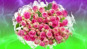 Футаж. Цветочный фон 200