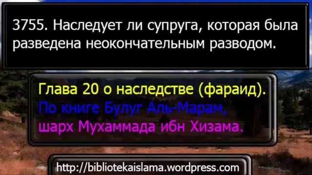 3755 Наследует ли супруга, которая была разведена неокончательным разводом смотреть онлайн