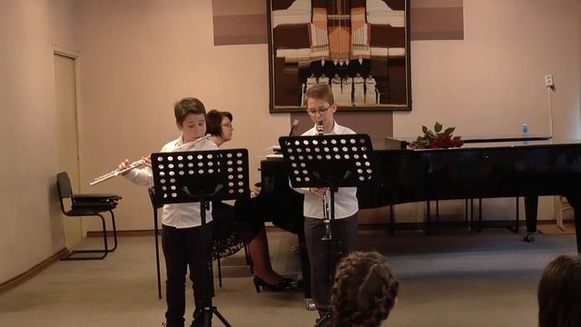 Ц.Кюи-"Badinage" (переложение для флейты и кларнета с ф-но) смотреть онлайн