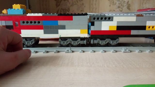 Лего самоделка электровоза ВЛ 10