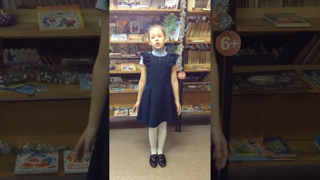 Варвара Безъязыкова, 7 лет, стих Берёза Сергея Есенина смотреть онлайн