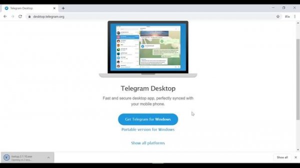How to Download Telegram in Desktop and use it | Telegram Desktop