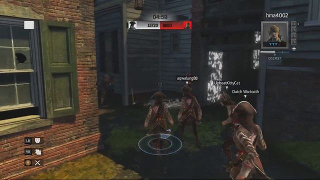 EP. 36 Assassin's Creed III 15k Manhunt Boston Harbor смотреть онлайн