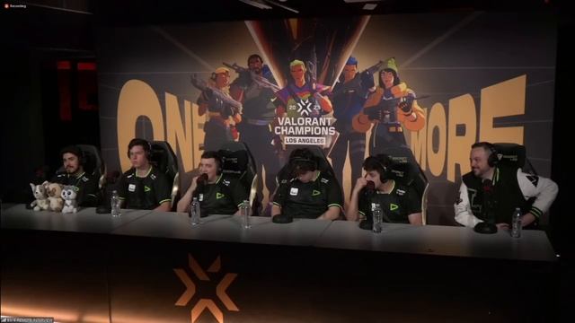 "Changing rosters isn't the solution" - fRoD | LOUD Valorant Champions 2023 Press Conference смотреть онлайн