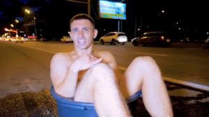 МИХАИЛ ЛИТВИН ГОЛЫЙ НА ДОРОГЕ!!!
