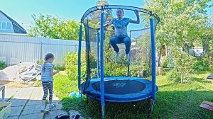 ВЛОГ Батут не только для детей 27 мая 2018