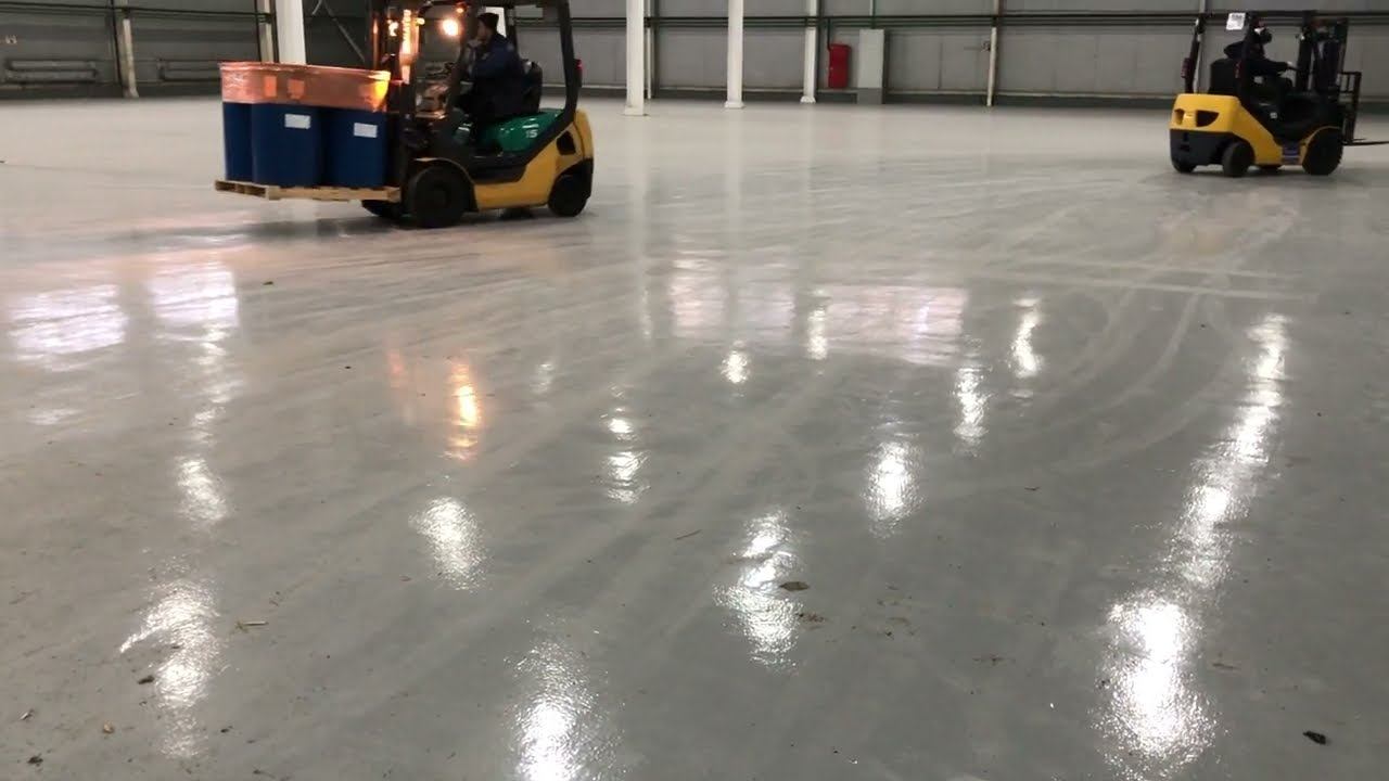 Эпоксидное покрытие для склада. Эксплуатация. смотреть онлайн