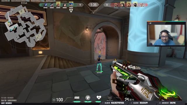 TESTING NEW OVERLAY | Valorant Scrims смотреть онлайн