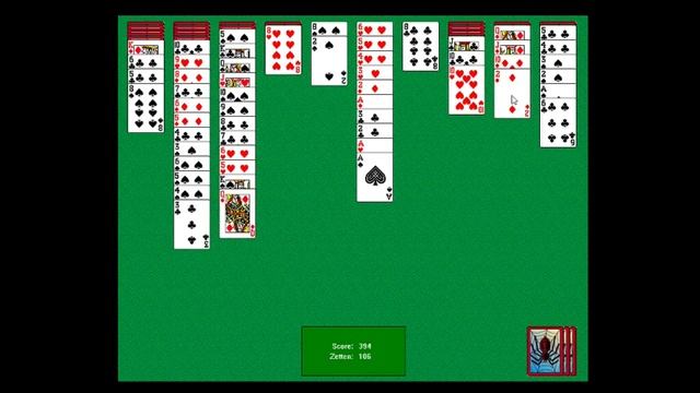 Let's Play Spider Solitaire (Windows XP) смотреть онлайн