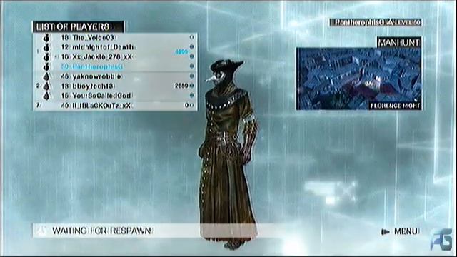 Assassin's Creed Brotherhood PS3: Manhunt-Florence Night (n00b Lobby) смотреть онлайн