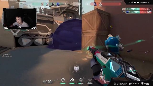 How Witz Plays Omen vs PRO Players 😮 Secret Valorant Highlights смотреть онлайн