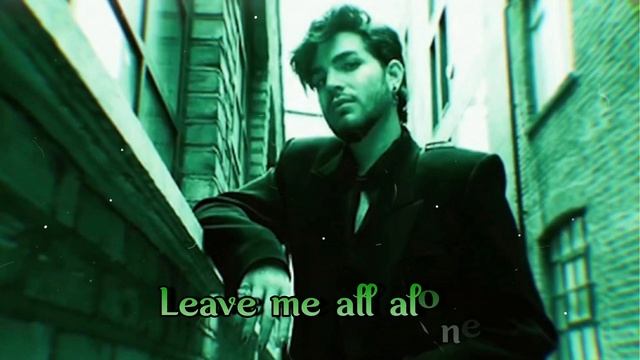 Adam Lambert - Overglow (Lyrics)