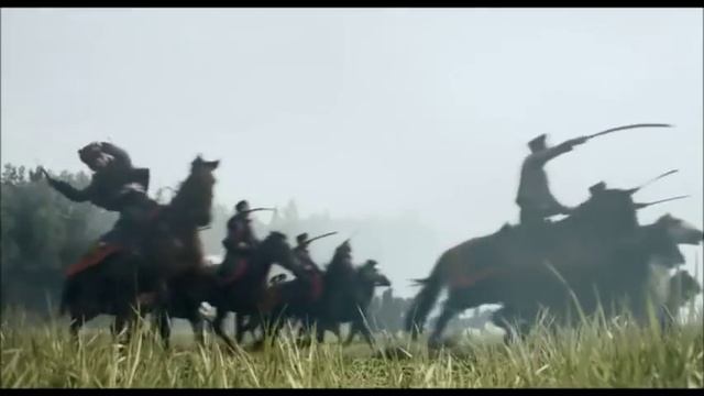 Napoleonic cavalry charge battle scene, War and Peace (2016) смотреть онлайн