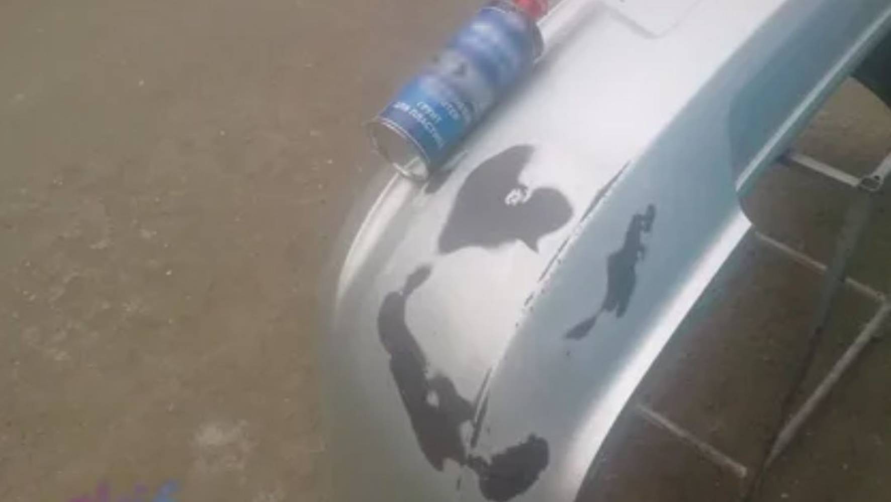 Как самому покрасить бампер с электро краскопульта. Подготовка,1-ч. смотреть онлайн