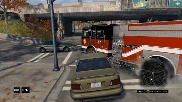 Let's play Watch Dogs blind Episode 25, OP FIRETRUCK! смотреть онлайн