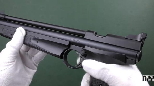 Crosman American Classic 1377 распаковка пневматического пистолета