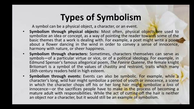 Symbolism (Literary Terms) смотреть онлайн