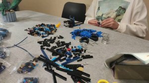 Bugatti Chiron - сборка конструктора (аналог Lego)