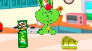 Inside Out 2 - Anxiety Convenience Store Orange Mukbang Animation  ASMR