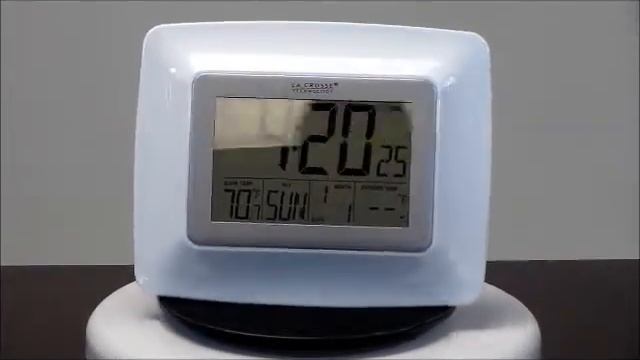 La Crosse WS-8119U-IT-W Large Display Atomic Digital Clock смотреть онлайн
