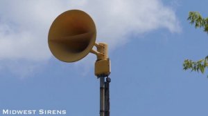 ACA Hurricane 130 MKII Siren Test, Alert, Milwaukee, WI