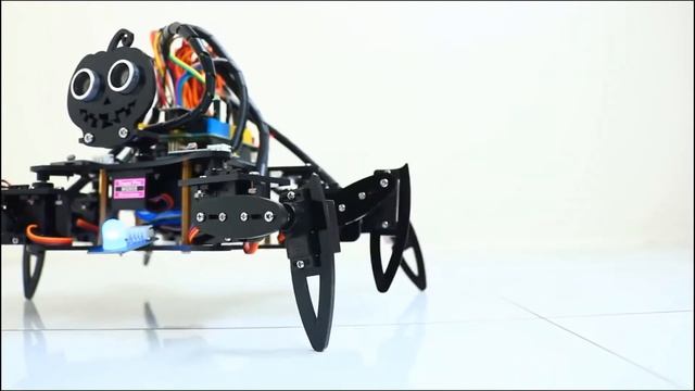 Spider Robot with Arduino смотреть онлайн