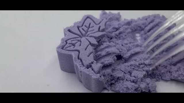 Forking Leaf Kinetic Sand #satisfying смотреть онлайн