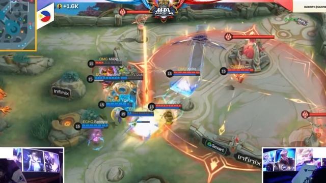 Smart Omega vs Echo Ph GAME 1 |MPL PH SEASON 11 WEEK 4 DAY 1 kelra hinamon si Bennyqt bago ang laro смотреть онлайн
