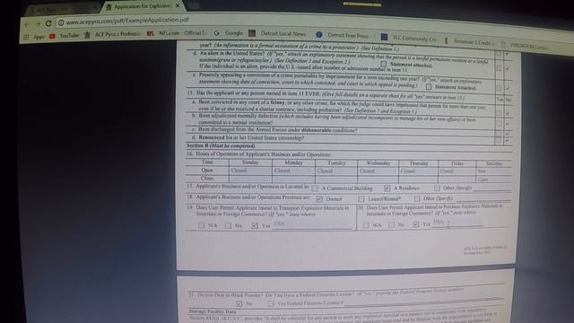 Fireworks license atf type 54 how to fill out the application смотреть онлайн