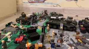Обзор. Брестская крепость из Lego #крепость #брест #lego #ww2