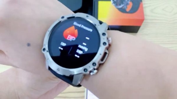 LEMFO AK56 Falcon Smart Watches For Men IPS Screen Waterproof Bluetooth Call Heart Rate   Smartwatc