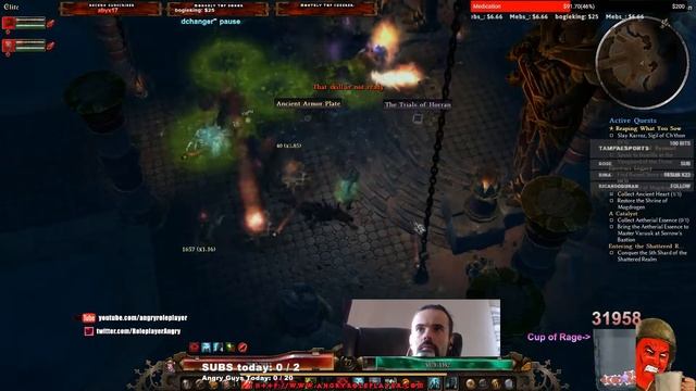 Grim Dawn Forgotten Gods DLC: Sanctuary of Horran BADASS BOSS! смотреть онлайн