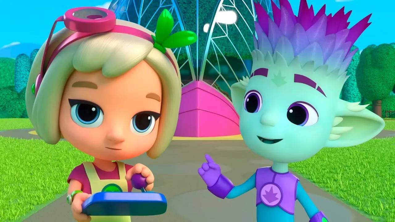 Команда Флоры, 2 сезон, 9 серия. Будь позитивнее, Бак! смотреть онлайн